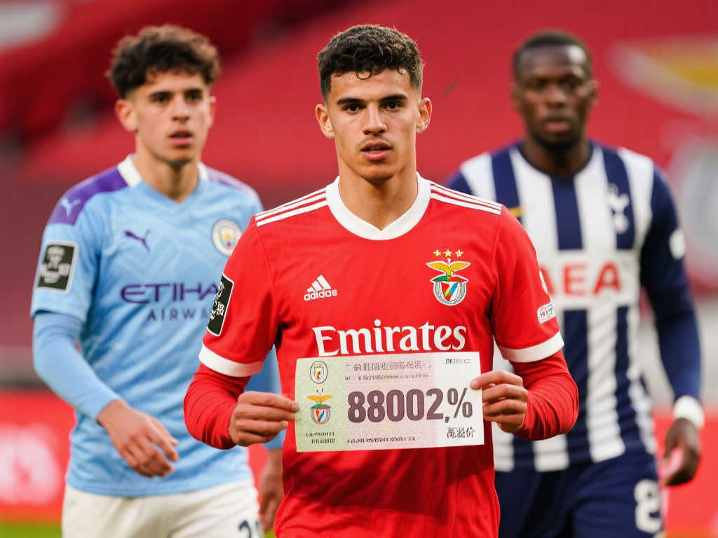 热刺冬窗锁定本菲卡中卫莫拉托，转会费可能飙升至6800万英镑